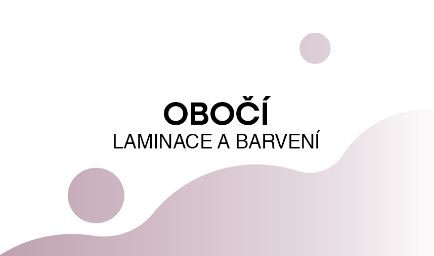 Laminace A barvení Obočí Služby